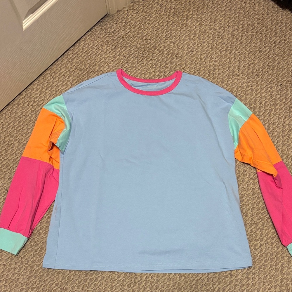 Colorful Long Sleeve Shirt